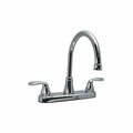 Salle De Bain Usa 8 in. Two-Handle Kitchen Faucet, Chrome SA3020465